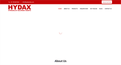 Desktop Screenshot of hydaxindia.com